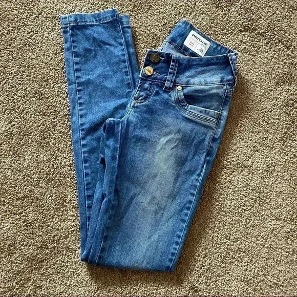 SKINNY Curvy Style Jeans - Picture 1 of 6